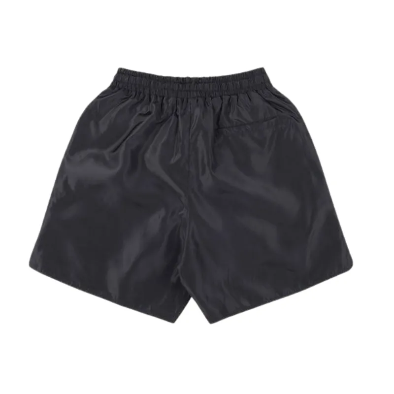 Saint Vanity Black Nylon Shorts