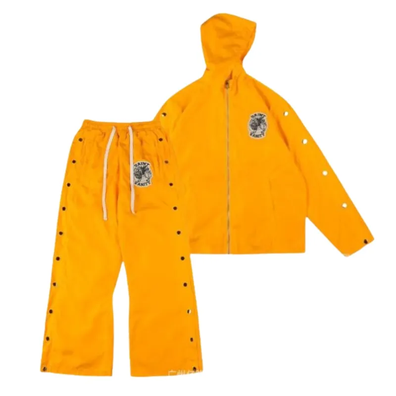 Saint Vanity Nylon Yellow Tracksuit