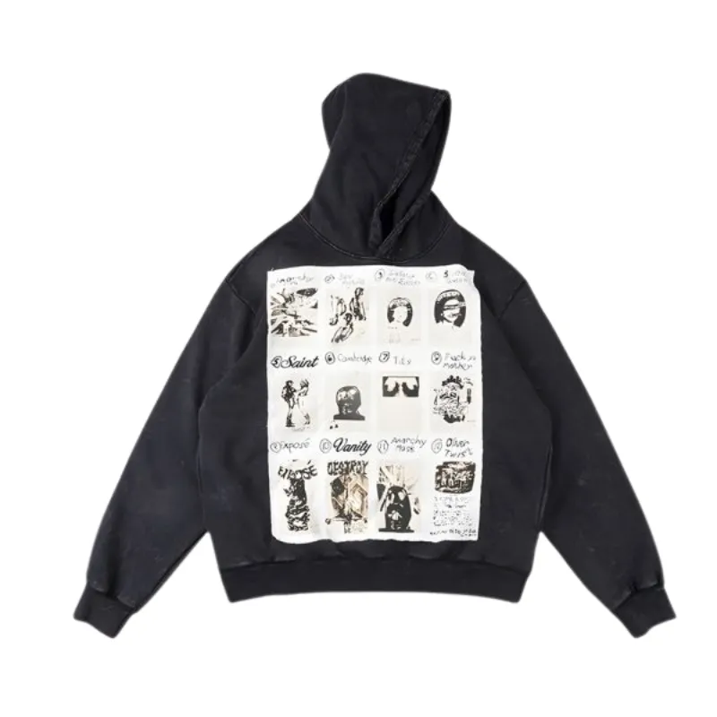 Saint Vanity Black Hoodie